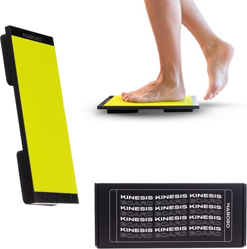 Kinesis Balance Board - Micro-Wobble & Naboso Texture for Physical Therapy | Fitness & Home Gym