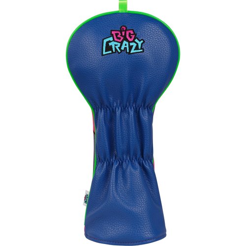 Big Crazy Unique Golf Head Covers - Franklin Funny Design - Driver Headcover with Waterproof Leather - Golf Club Protector and Practical Present