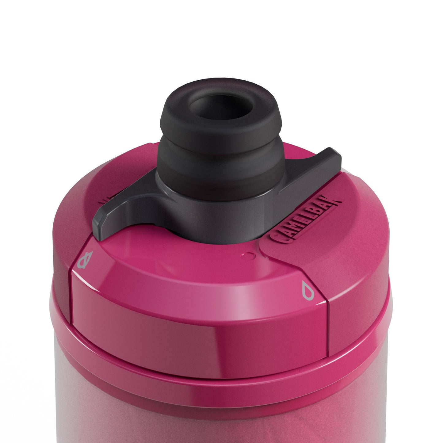 CamelBak Podium Chill Insulated Bike Squeeze Water Bottle, Cold Retention for Cycling, 24oz, Mercury Berry