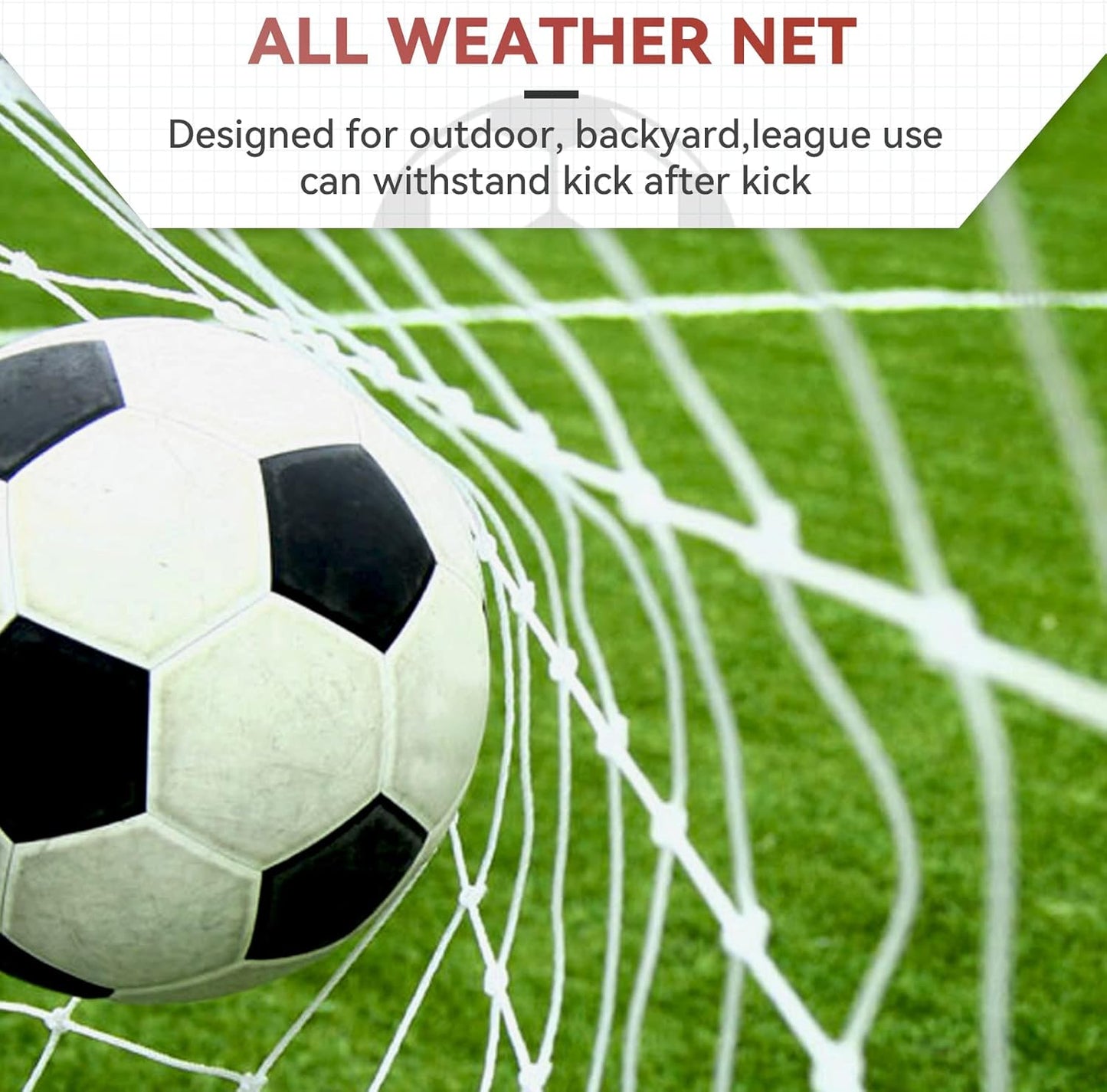 ZENY Portable Soccer Goal - Adjustable Size for Kids & Adults | Perfect for Backyard Training