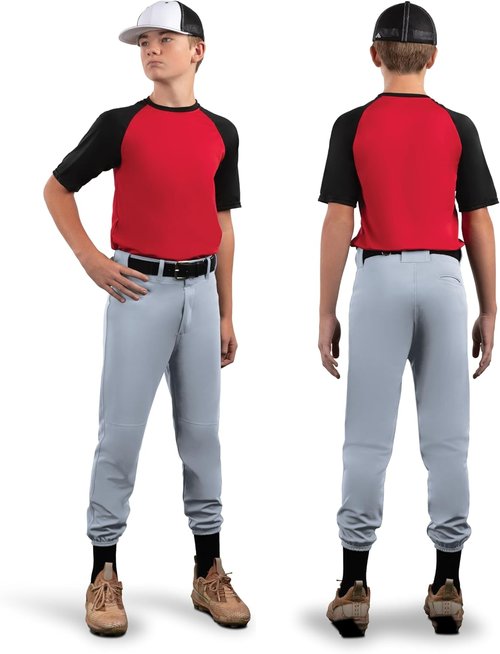 Augusta Sportswear Youth Baseball Pants - Classic Gamer Style for Comfort & Performance