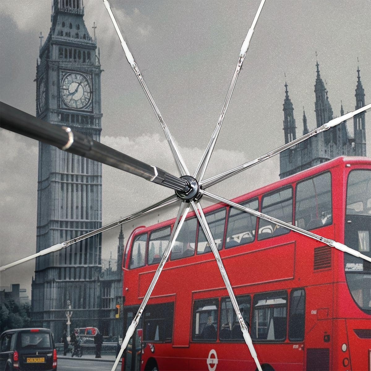 FORMRS Compact Travel Umbrella London The UK Auto Open Close Umbrella Windproof Anti-UV