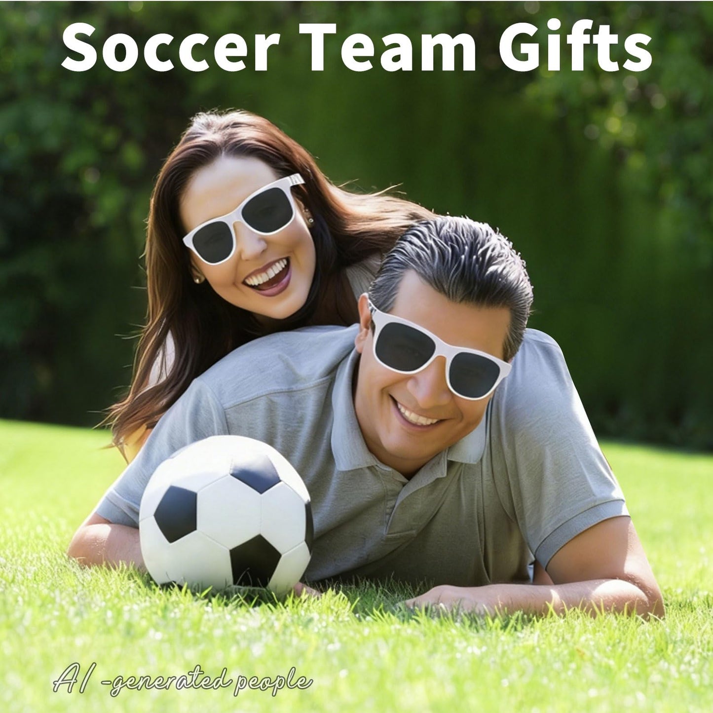 Wowang Soccer Sunglasses 12 Pack Football Themed Sunglasses Soccer Theme Party Decorations