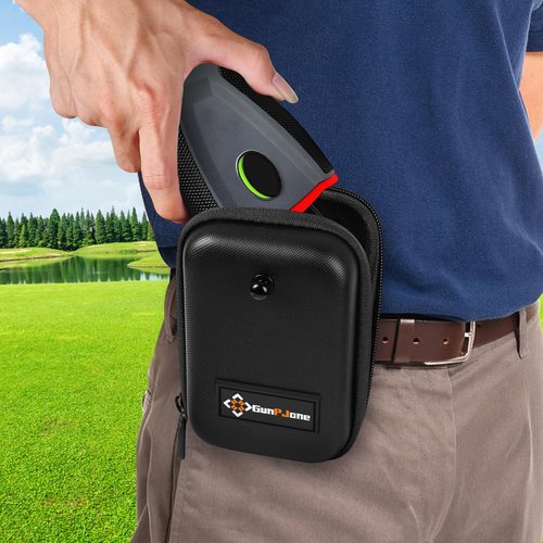 GUNPJONE Golf Rangefinder Magnetic Case, Rangefinder Hard Shell Carry Case Rangefinder Cover for Bushnell TourX V2 V3 V4 V5 Pro X2 Pro XE Or Other Golf Laser Rangefinder