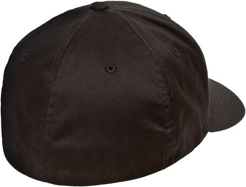 Flexfit 6277 Wooly Combed Twill Cap - Classic Black Design for Ultimate Comfort and Style