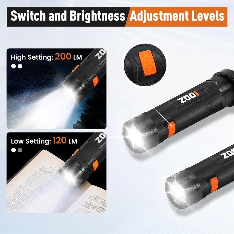 ZOOI Fathers Day Mens Gifts for Husband Dad Neck Light, Gifts for Men, Neck Flashlight Lamp, Dad Gifts for Him Dad Boyfriend Husband, Grandpa Fathers Day Gift, Cool Gadgets Stuff for Camping, Fishing
