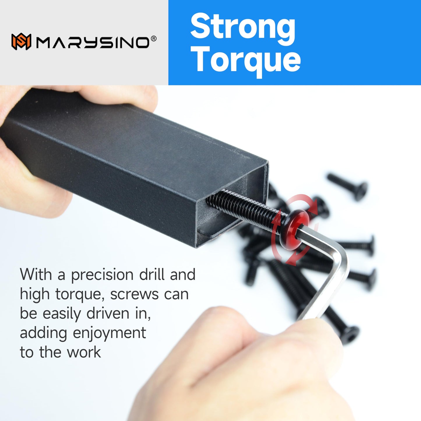 20Pcs M6 Bolt M6 x 40mm Flat Head Socket Cap Screw Bolts, Allen Socket Drive M6 Screws Assortment, Stainless Steel Black Oxide M6x1.0 Bolt by Marysino