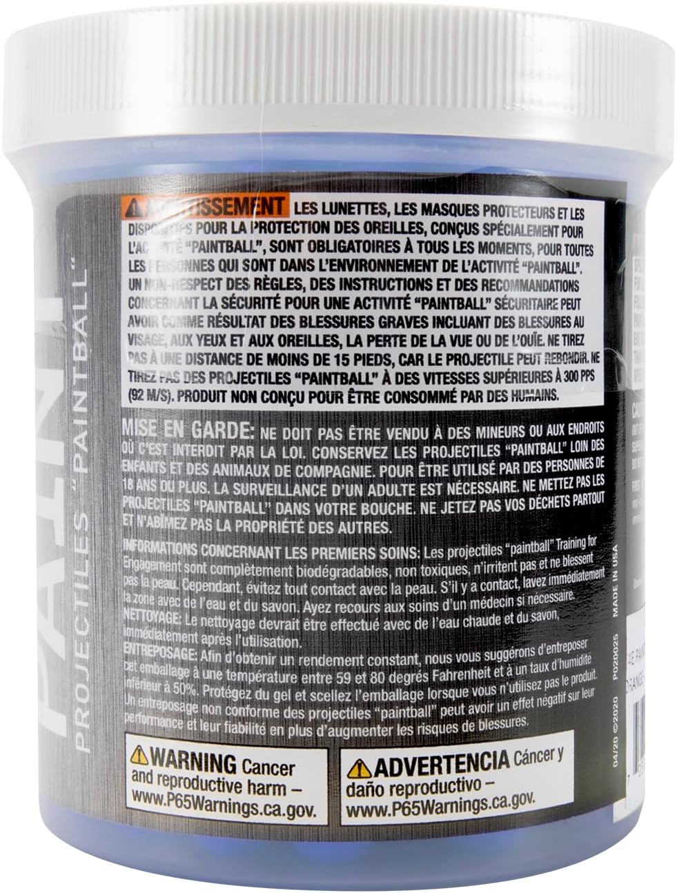 Umarex T4E Premium .43 Caliber Paintballs - Blue, 430 Count for Ultimate Performance