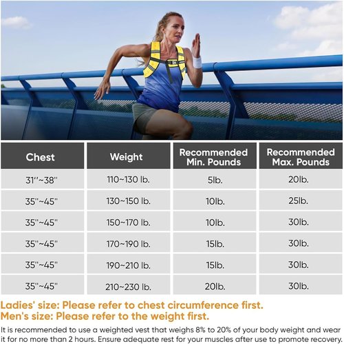 APEXUP Weighted Vest - Adjustable Workout Gear for Men & Women | Ideal for Strength Training & Running