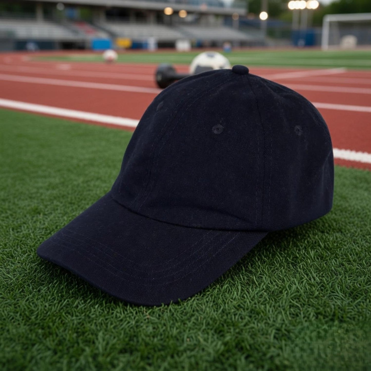 Efulgenz Black Baseball Caps Cotton Adjustable Size Workouts Dad Golf Cap