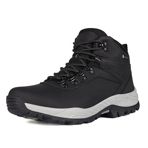 CC-Los Women's Hiking Boots Waterproof Outdoor Trekking Camping Trail Hiking Shoes Black Size 8.5