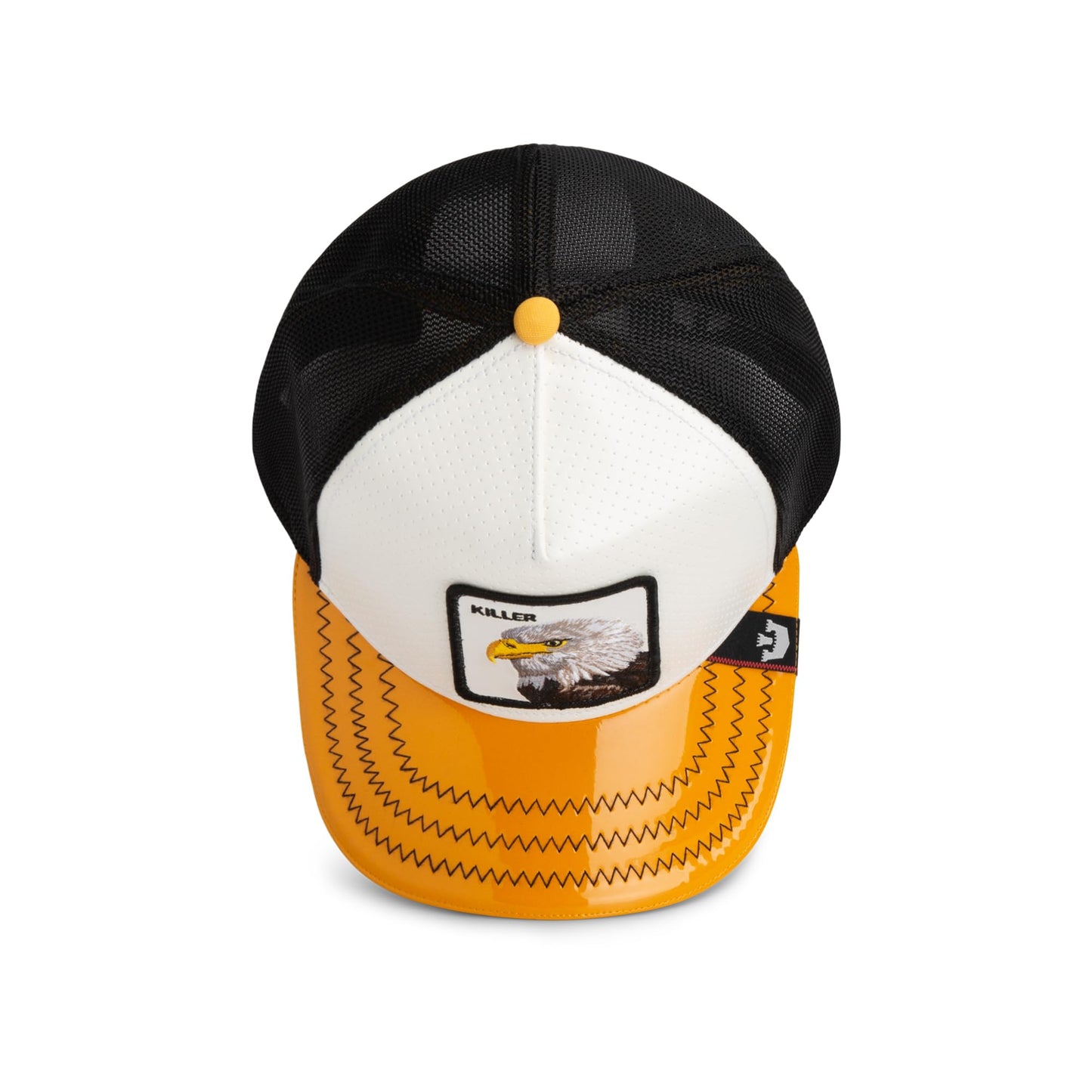 Goorin Concrete Killer Trucker Hat for Men and Women, White, One Size, Unisex
