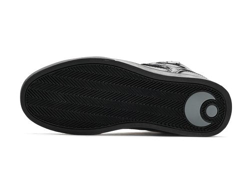 Osiris Mens Clone Black/Patent/Silver 9.5 Medium
