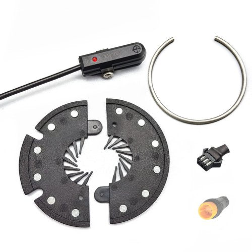 HUDAMZKY KT D12 Bike Magnets Pedal Assist Sensor Ebike Easy Crank Installation PAS Sensor (D12 SM Plug)