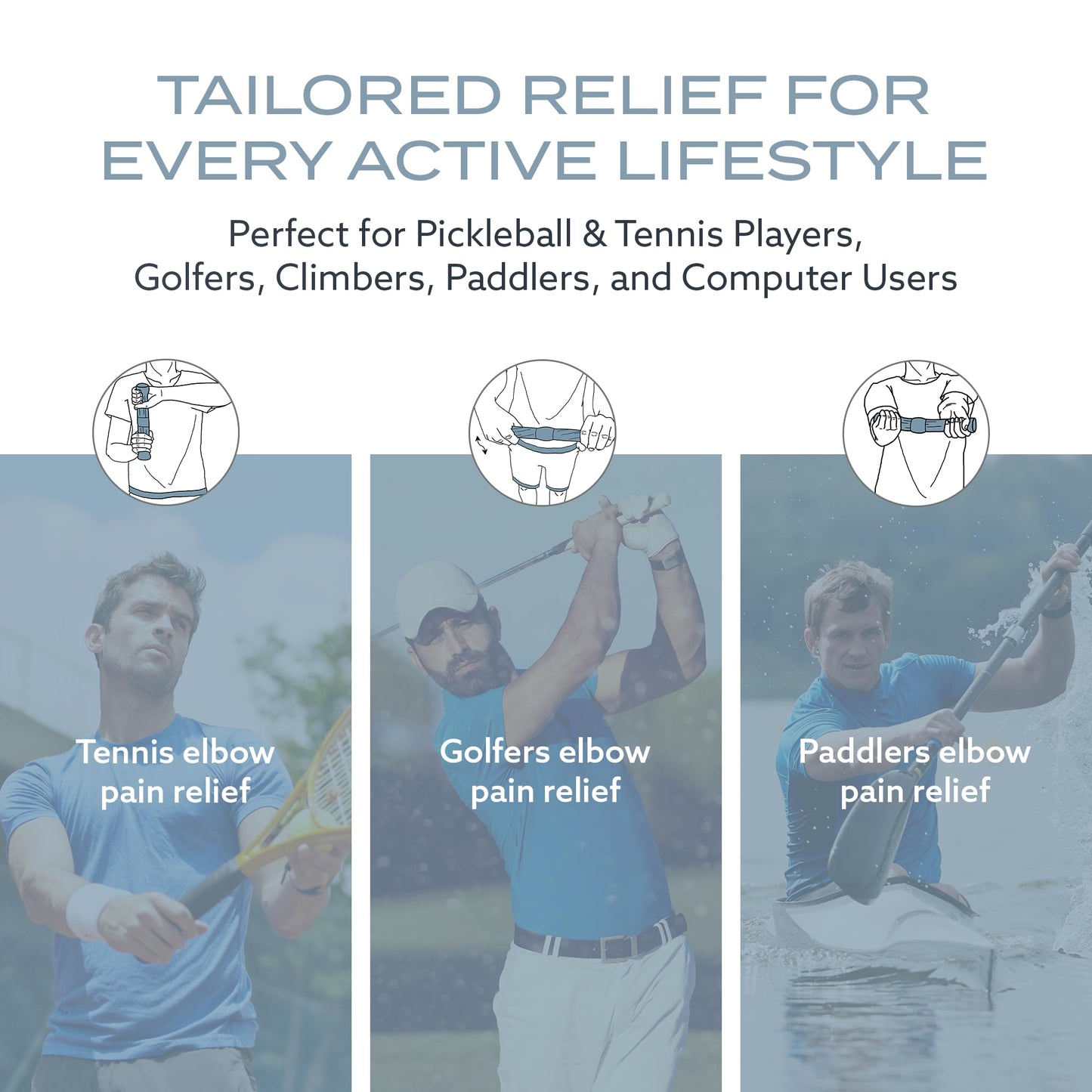 PT Pro Tennis Elbow Trainer For Physical Therapy, Textured Grip, Elbow Pain Relief, Resistance Bar For Tendonitis And Golfer's Elbow, Improve Grip Strength, Pickleball Elbow And Golfer's Elbow, Gray
