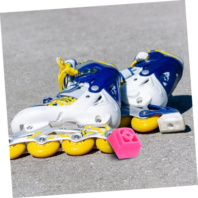 YARNOW Roller Skate Stoppers, Toe Plugs for Roller Skates, Easy Install, Safety Gear for Children Skating