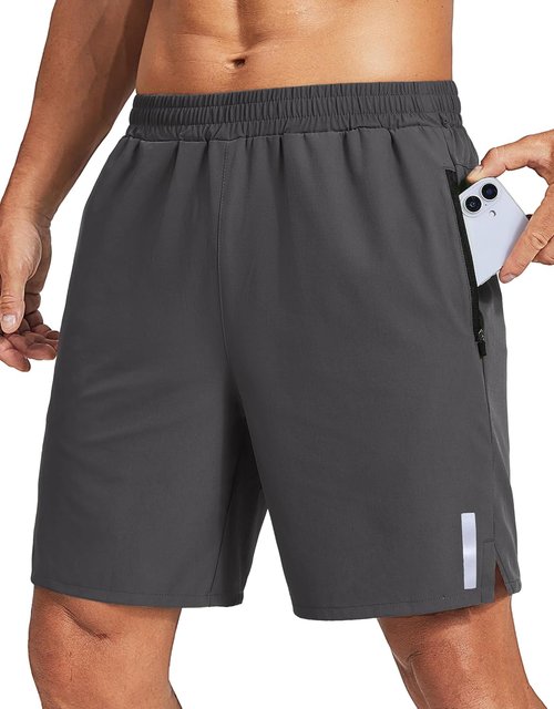 COOFANDY Men's Athletic Running Shorts Quick Dry 7" Workout Gym Short Lightweight Active Sport Short for Tennis Hiking