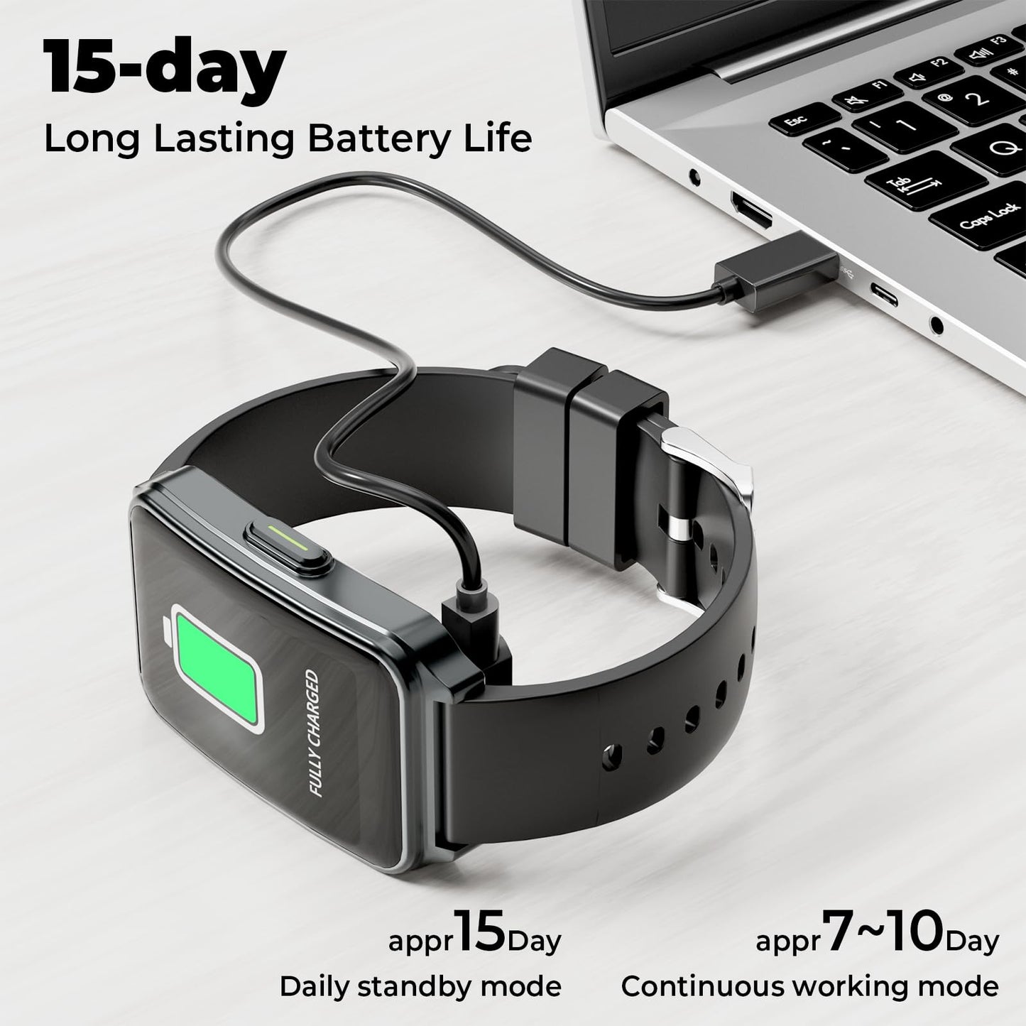 Fitness Tracker (Answer/Make Call)，Smart Watch 24/7 Heart Rate Spo2 Blood Oxygen Monitor Sleep Tracker, 120 Sports Modes Pedometer Calorie Step Tracker, Waterproof Activity Tracker for Women Men