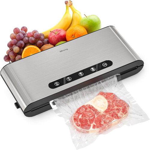 FoodSaver Vacuum Sealer Bags - 200 Quart, 8x12 Inch, BPA Free, Heavy Duty for Meal Prep & Sous Vide