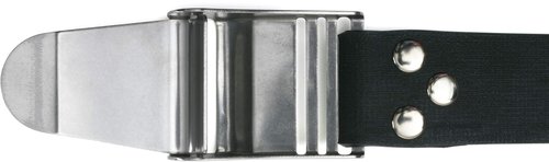 Cressi Quick-Release Elastic Belt with Metal Buckle, Black, One Size [Duplicate]