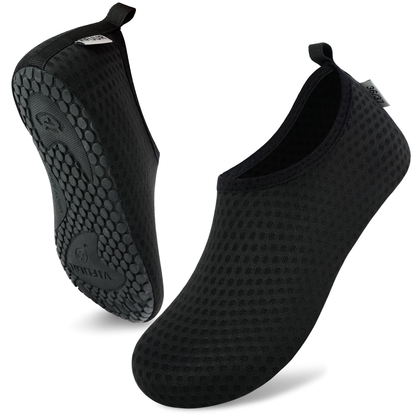 VIFUUR Water Sports Unisex Shoes Black Xue - 12.5-13 W US/ 11-11.5 M US (44-45)