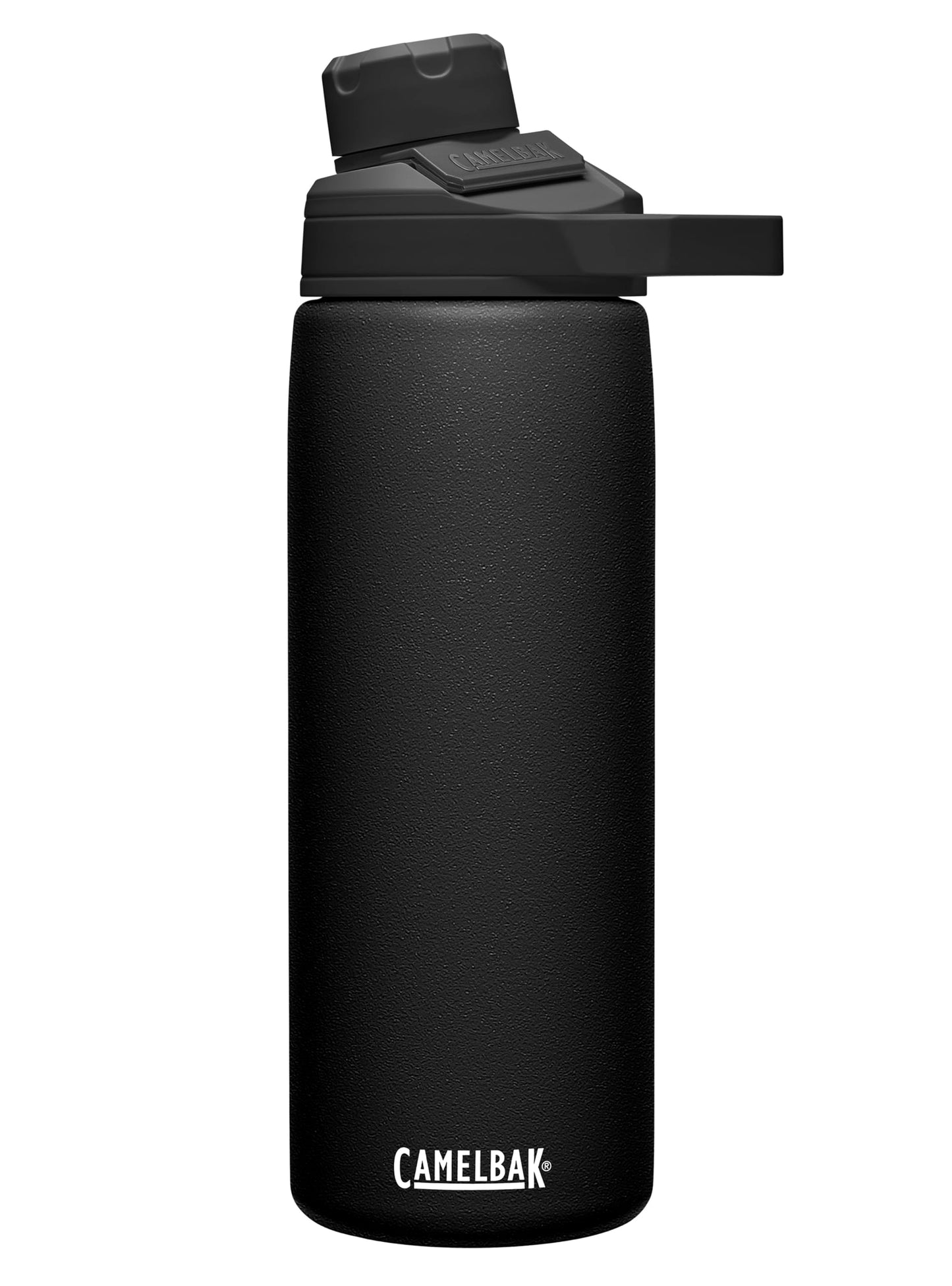 CamelBak Chute Mag Vacuum Insulated Stainless Steel Water Bottle, Magnetic Leak Resistant Cap for Everyday Hydration, 20oz, Black
