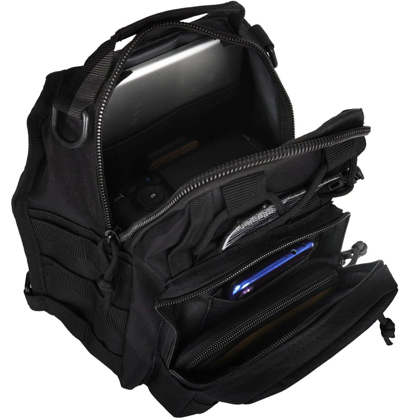 BOMTURN Tactical Bag Military Sling Backpack : Tactical Sling Bag Shoulder Bags for Men Women CCW EDC Bags Fishing Backpacks Outdoor