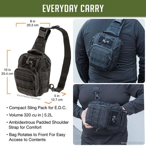 Maxpedition Remora Gearslinger (Black)