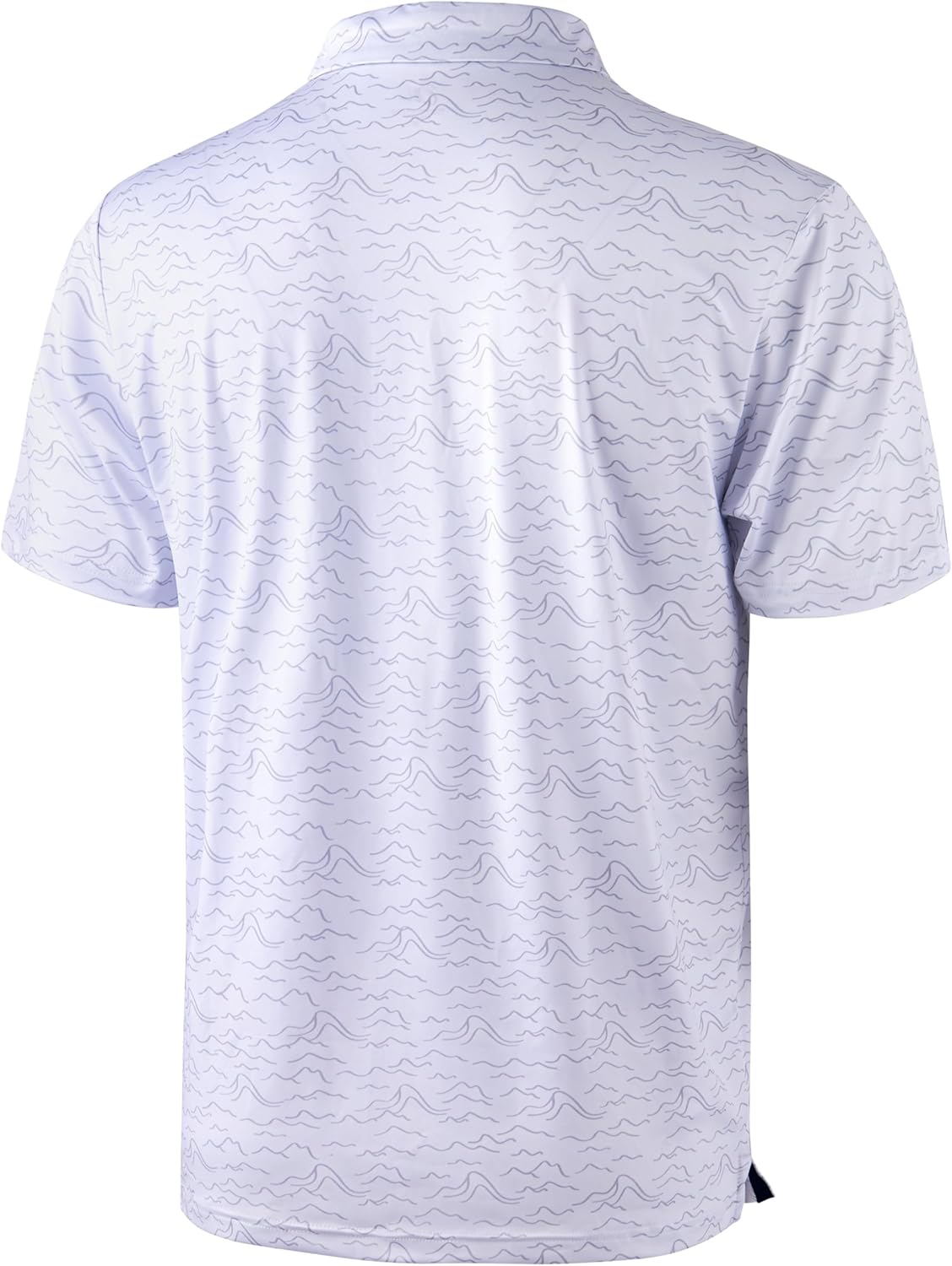 Obla Men's Golf Polo Shirt - Short Sleeve Dry Fit Performance | Moisture-Wicking Casual Print