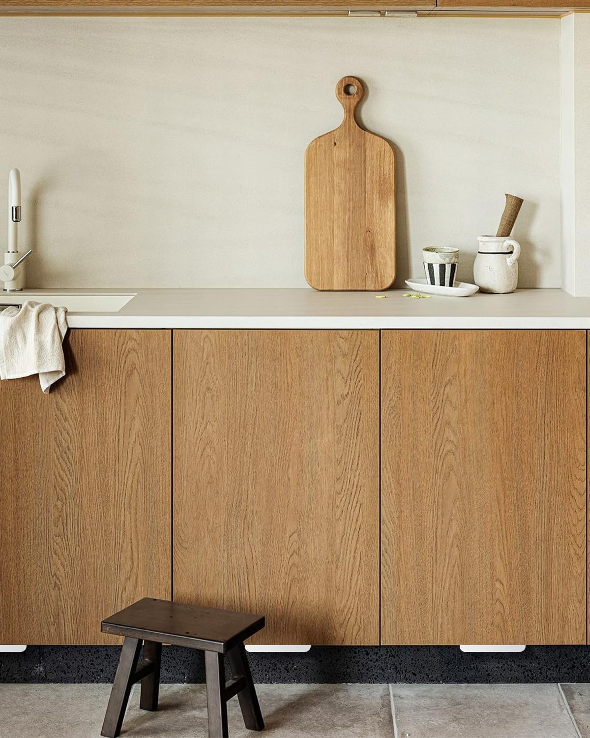 BaiNong Adhesive Touchless Foot Pulls for Cabinet Trash Can Silvery 4'' Touchless Hands Free Trash Opener for Overlay Kitchen Cabinet Door Bins