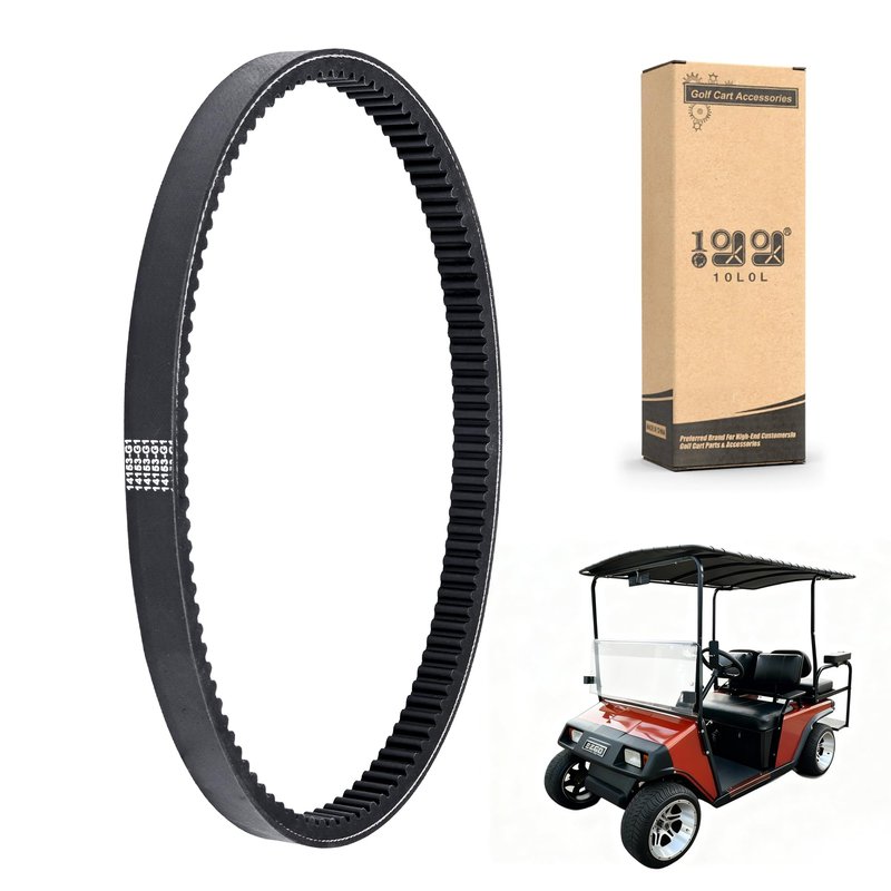 10L0L Golf Cart 14153G1 Drive Belt for EZGO 1976-1987 Marathon 2 Cycle Gas Models with 2PG Engine,OEM# 14153-G1