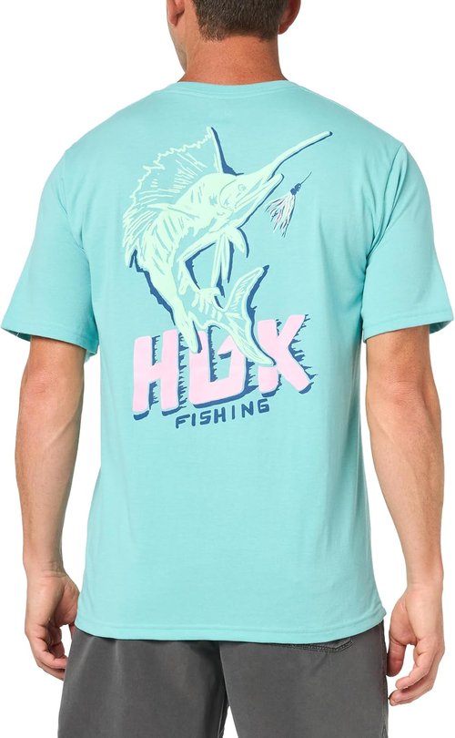 HUK Men's Fishing Tee - Performance Short Sleeve | Quick-Dry Fabric for Ultimate Comfort