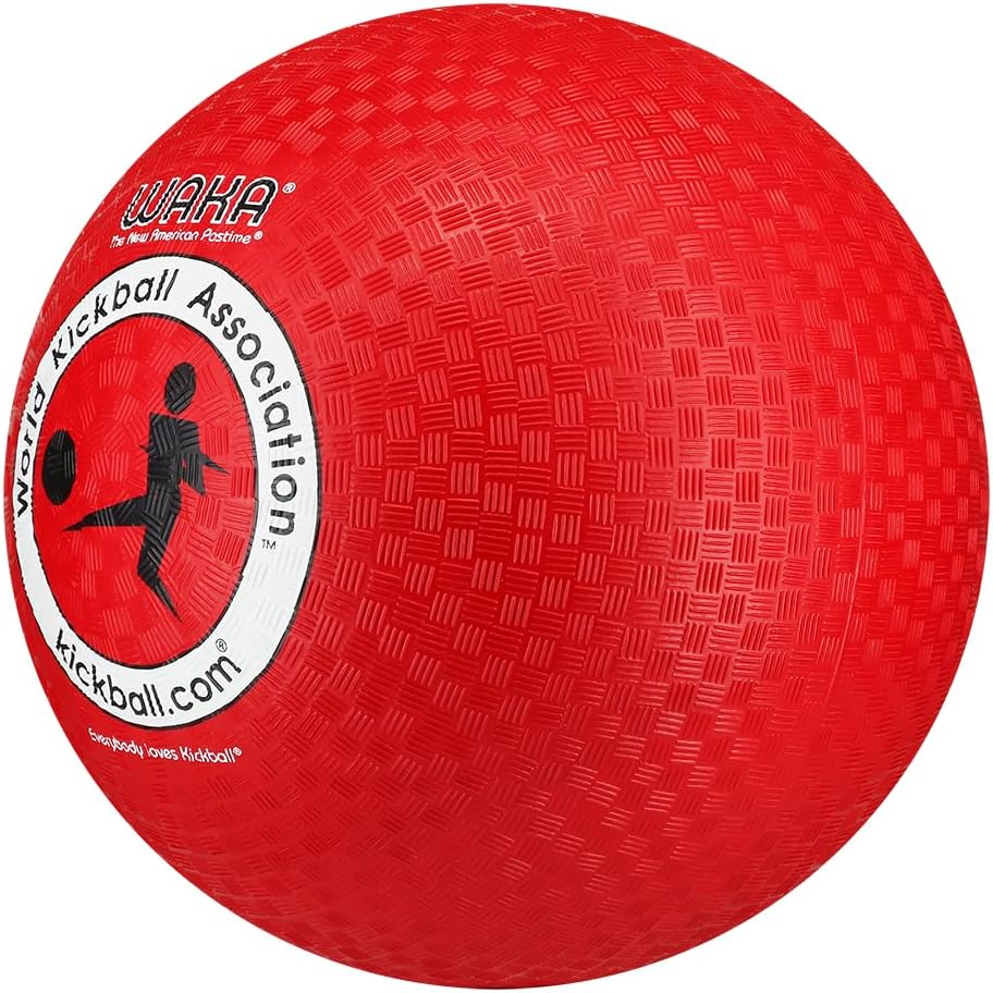 WAKA Official Kickball - Durable 10" Size for Ultimate Fun and Play | Perfect for All Ages