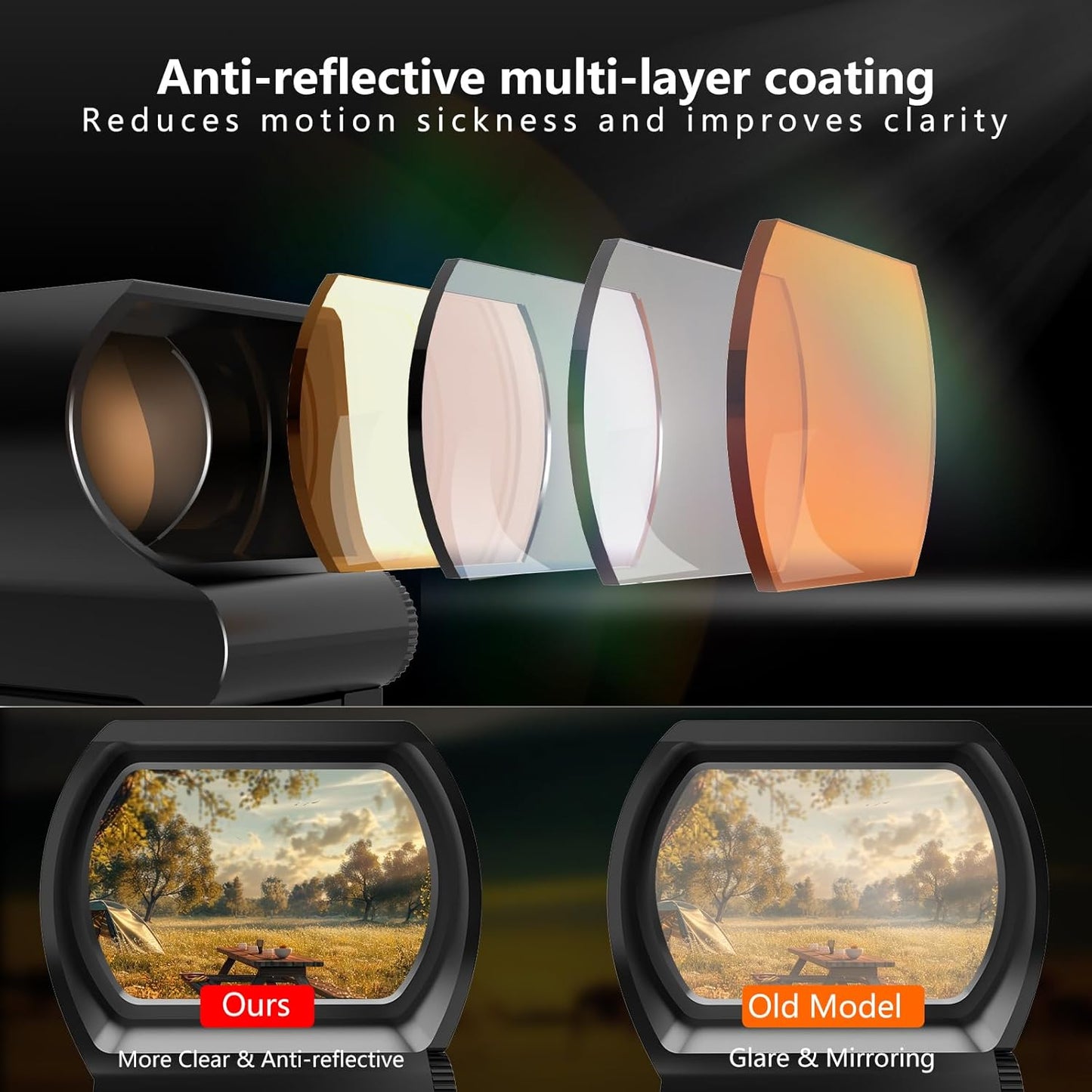 Reflex Sight | 40mm Red Dot Sight with 4 Multi-Reticle Options for Picatinny Rail