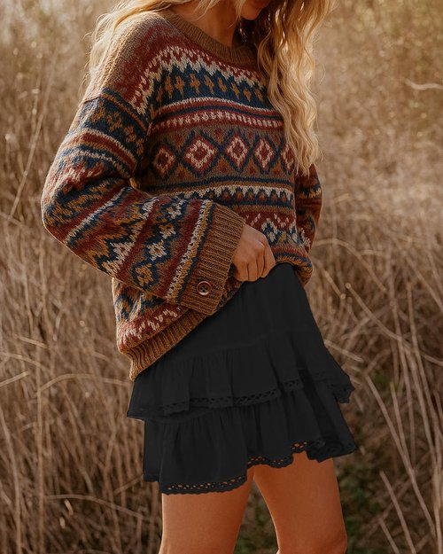 Lepunuo Skorts for Woman High Waisted Girls Shorts Flowy Summer Golf Skirt with Shorts Underneath Casual Trendy A - Black