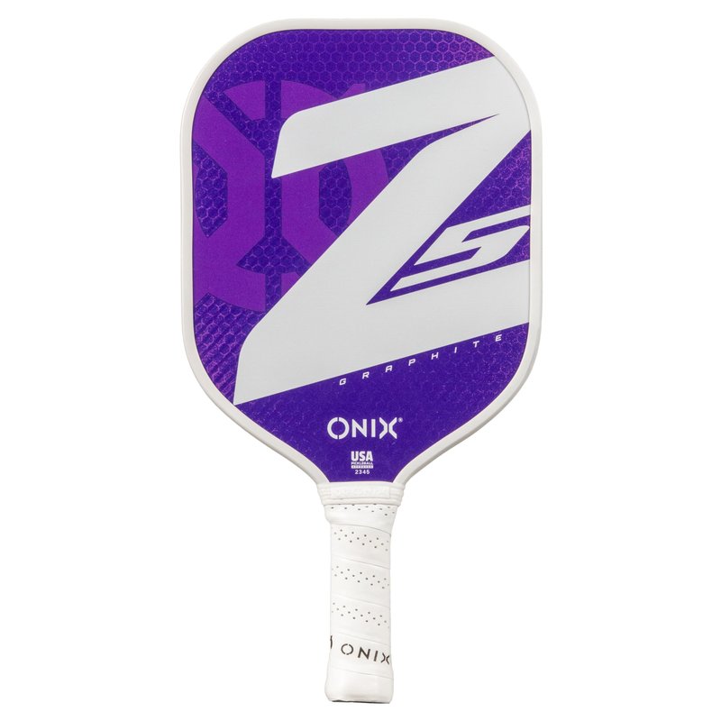 Onix Z5 Graphite Carbon Fiber Pickleball Paddle with Cushion Comfort Grip for Enhanced Control, Power, and Comfortable All-Day Performance