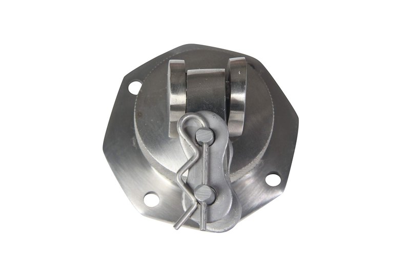 Ringside Mexican-Style Swivel, Silver