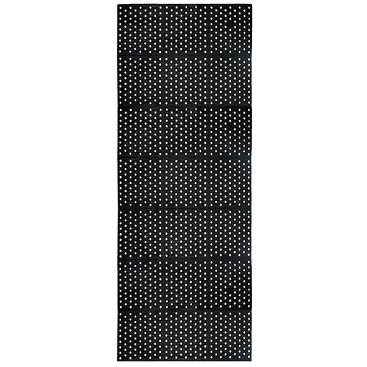 tonchean 82.6"x35.4" Commercial Anti-Fatigue Mat, Non-Slip Drainage Rubber Mat with Holes, Rubber Kitchen Mats for Floor, Restaurant, Door Mats Use Wet Area