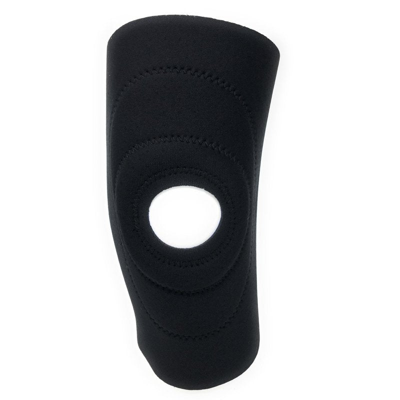OTC Knee Support, Encircling Stabilizer Pad, Neoprene, Black, X-Large