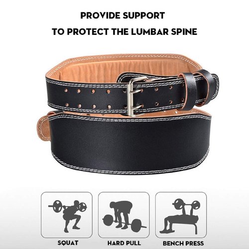 SKDK Weightlifting Belt Adjustable Provide Support to Protect The Lumbar Spine for Men ＆ Women - Lower Back Support for Squat,Hard Pull,Bench Press (XL)