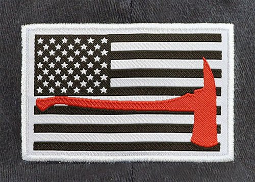 Firefighter Gifts for Men Women, Fire Axe USA Flag Baseball Cap, Firefighter Accessories Hat, Christmas Retirement Birthday Gifts for Fireman Dad Papa