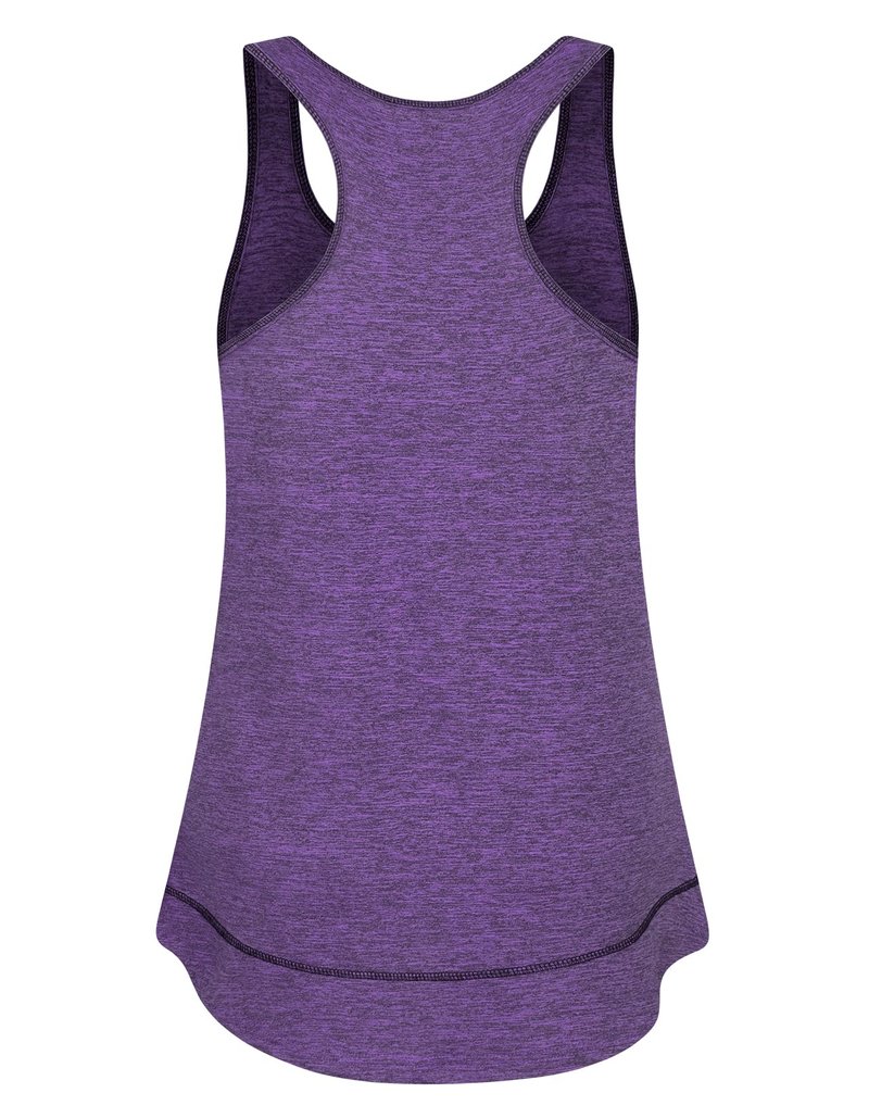 MOQIVGI Womens Racerback Workout Tank Tops Sleeveless Activewear Yoga Gym Sports Shirts Purple Medium