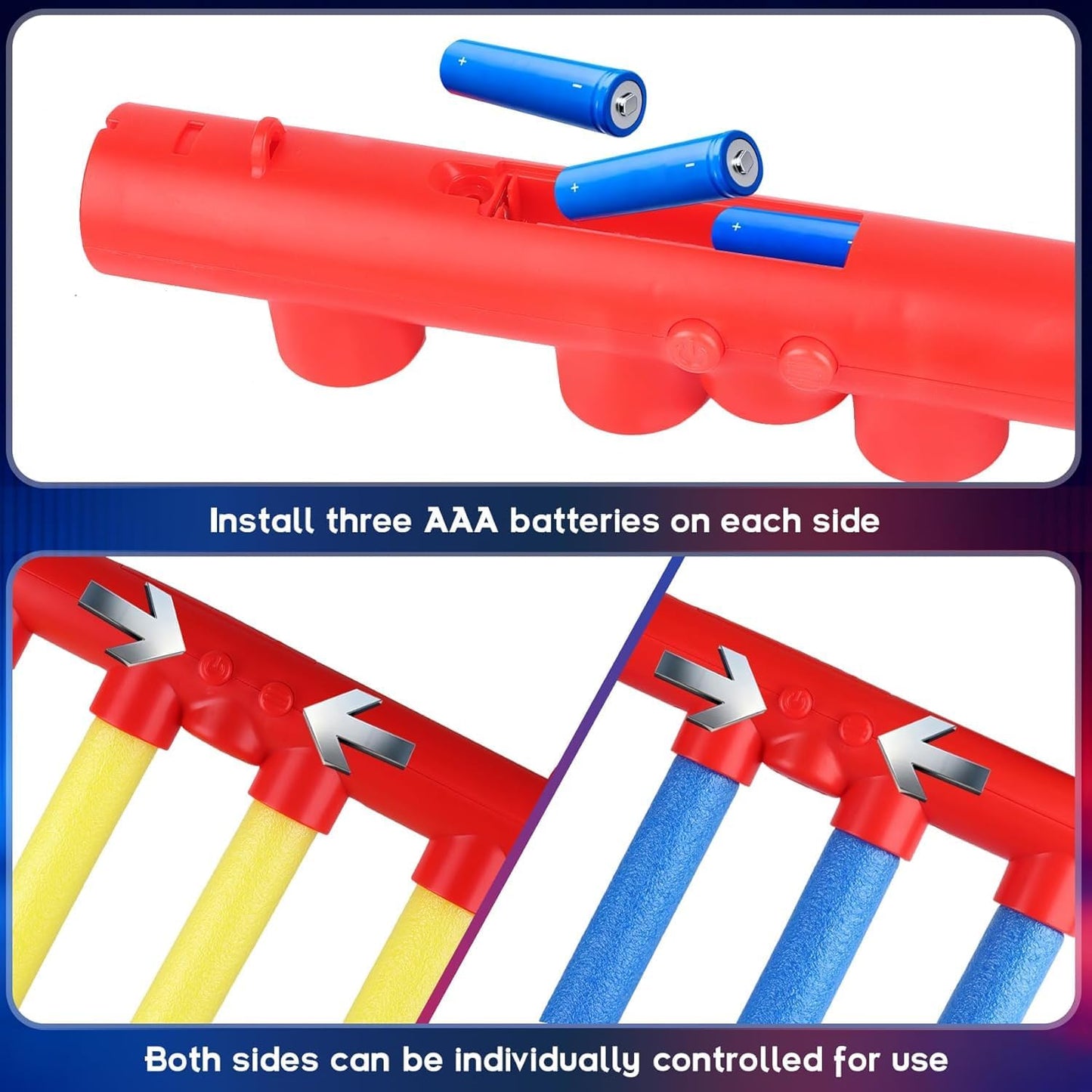 Reflex Sticks - Reaction Time Training Game for Kids & Adults | Adjustable Speeds for Hand-Eye Coordination