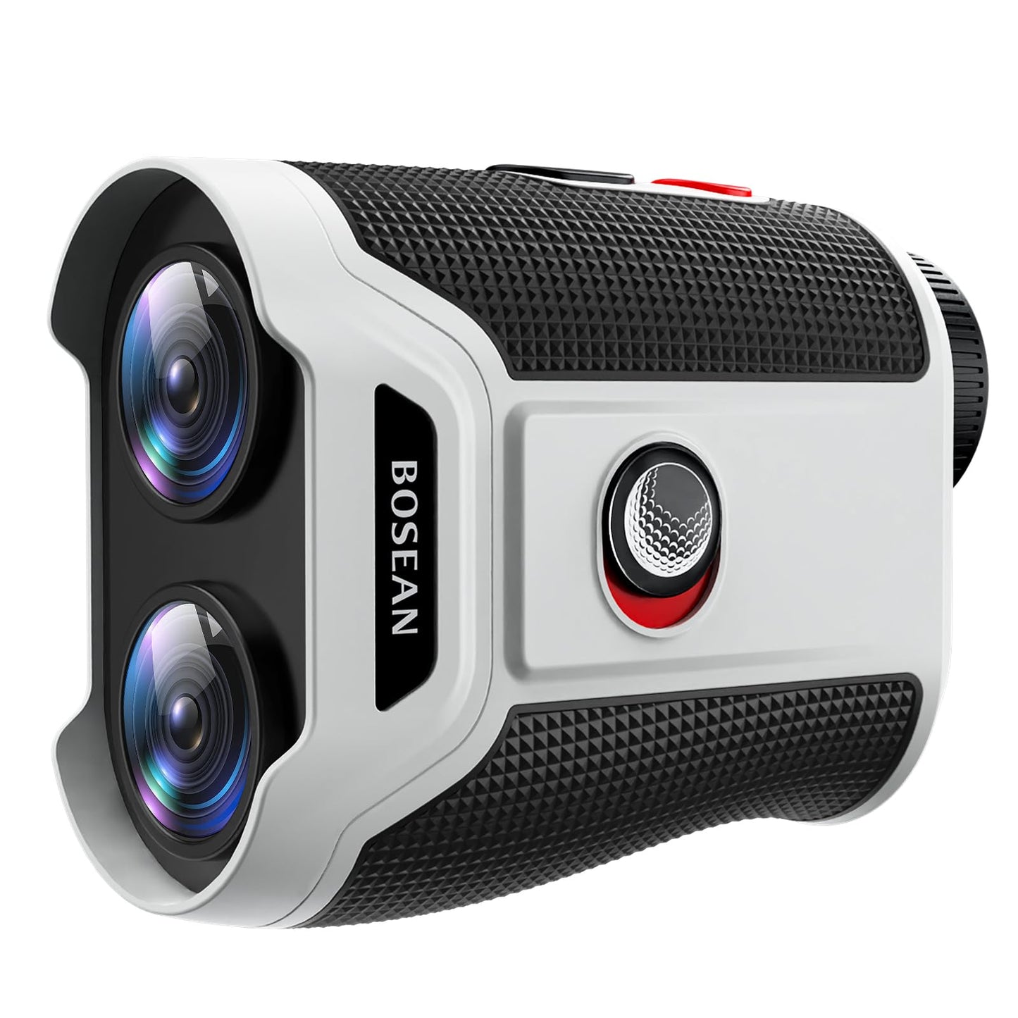 Golf Rangefinder with Slope and Magnetic, 1200/1500 Yards Range Finder Golf, 7X Magnification Flag Lock, Rechargeable Distance Measurment Device Accessory for Men (Black, 1200 Yards)