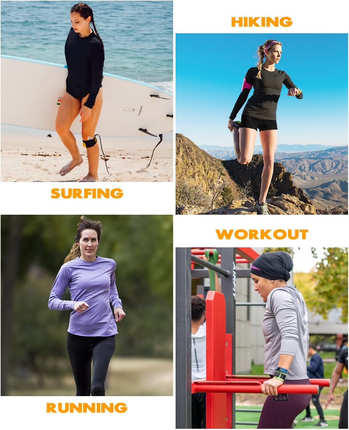 NAVISKIN Women's Long Sleeve Rash Guard - UPF 50+ Sun Protection, Quick Dry, Lightweight Hiking Shirt