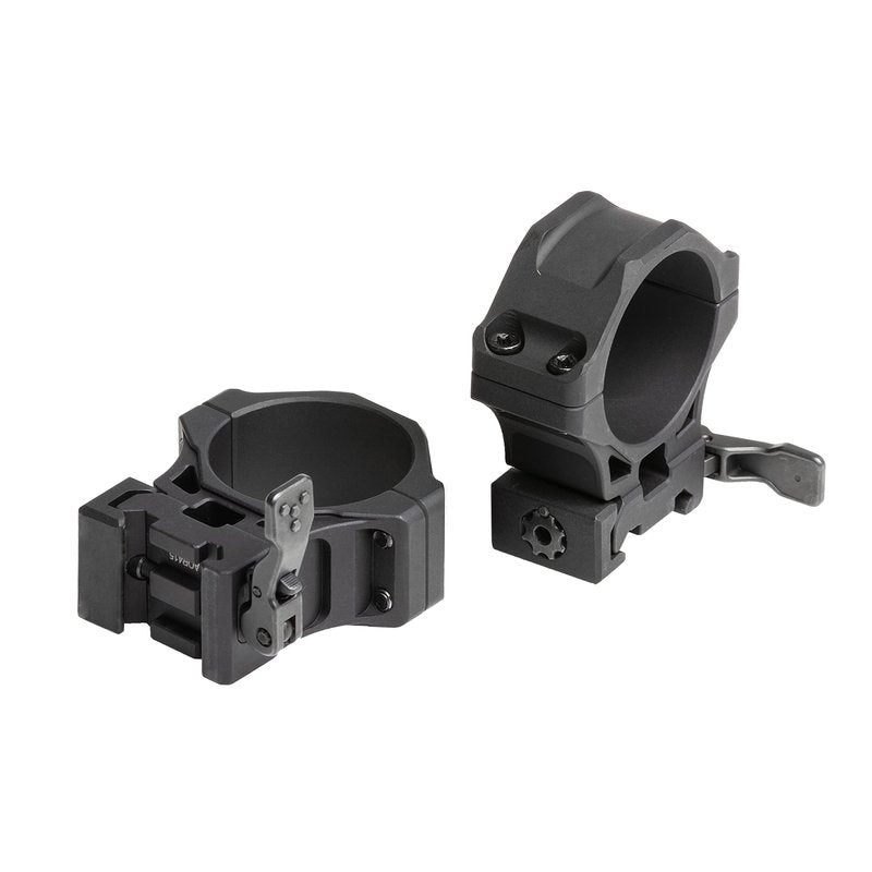 UTG ACCU-SYNC QR 34mm Med. Profile Scope Rings, Picatinny, Black