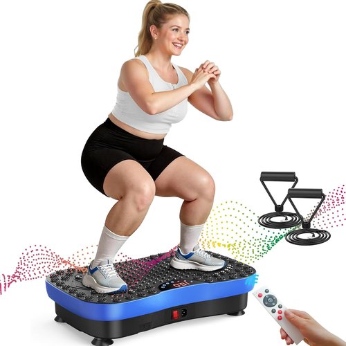 AXV Vibration Plate - Full Body Shaker Machine for Lymphatic Drainage | Weight Loss & Fitness Gym Pad