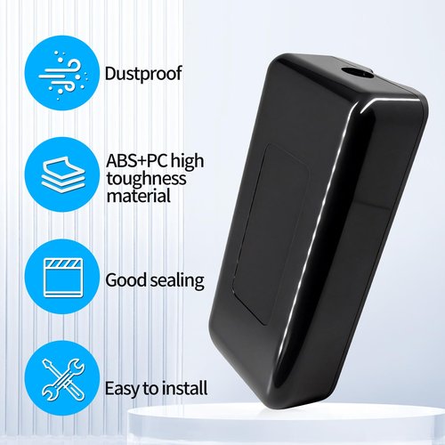 ZLiT Electric Bike Controller Box Case,Extra Large Size Controller Protection Case Box for Bicycle (Black,25 * 10.8 * 7.4cm/9.84 * 4.25 * 2.91inch)