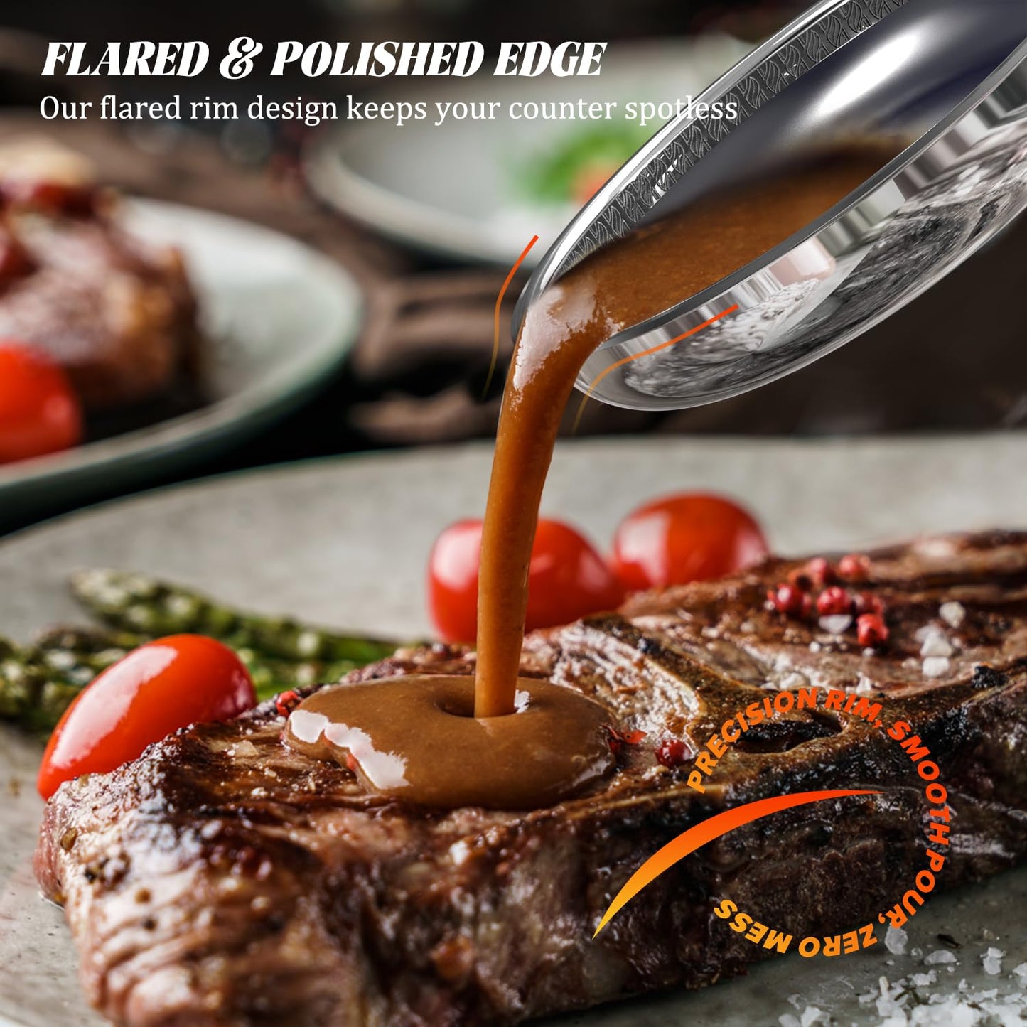 WhatsClad Hybrid Ceramic Nonstick Frying Pan 10", 3-Ply Stainless Steel Skillet, 2-Layer Coating, PFAS & PTFE Free Non Stick Frying Pan, 9H Hardness, Dishwasher Safe, Induction Compatible-Dark Gray