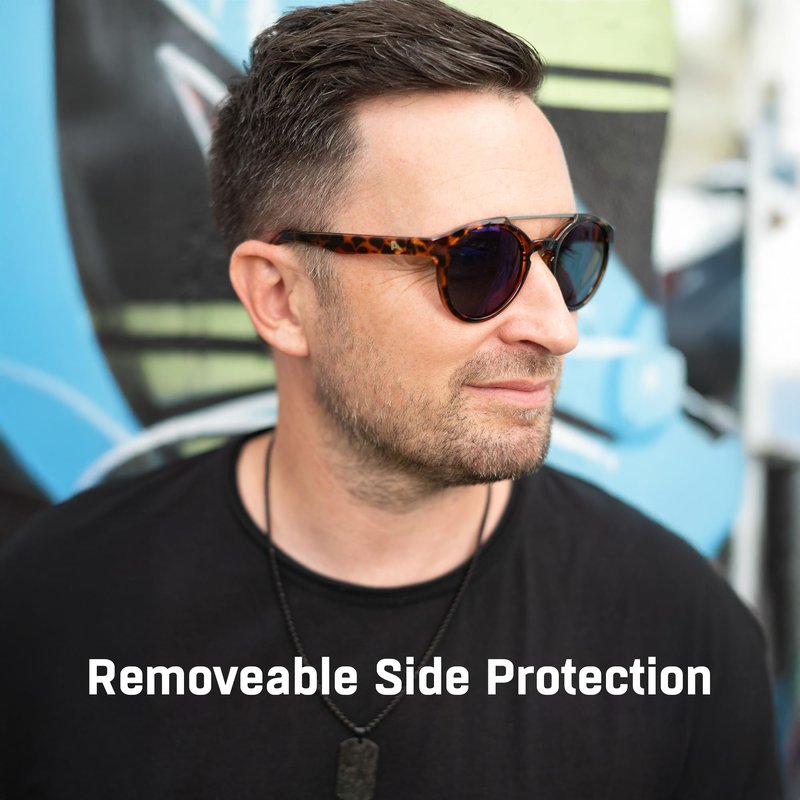 ALPINA GLACE, mirrored, urban lifestyle sunglasses for adults, all black matte, one size